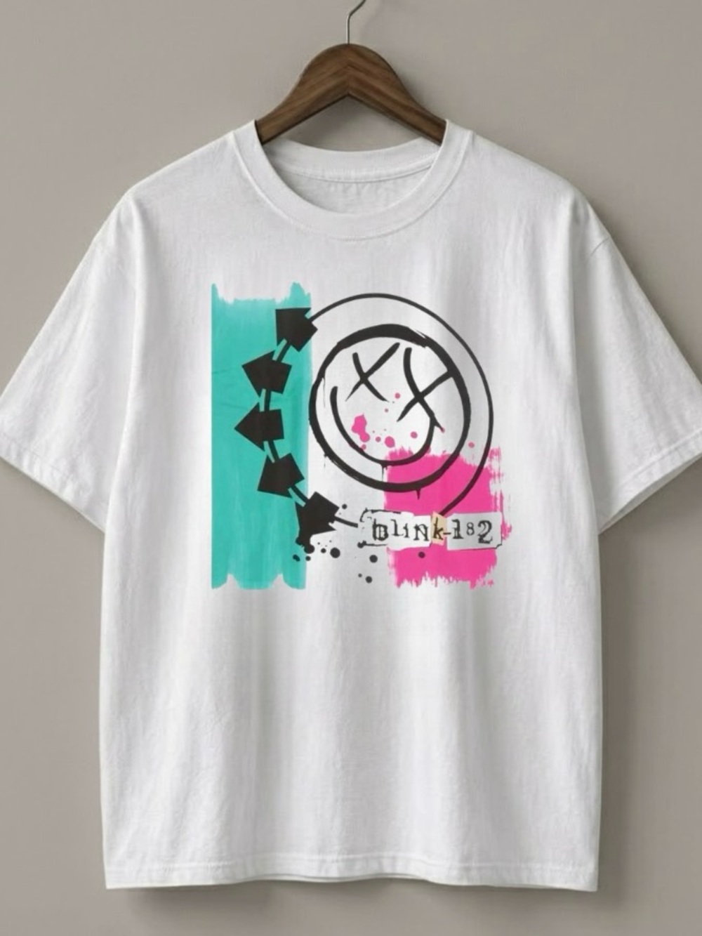 Blink 182 Punk Rock Band Tour Tee